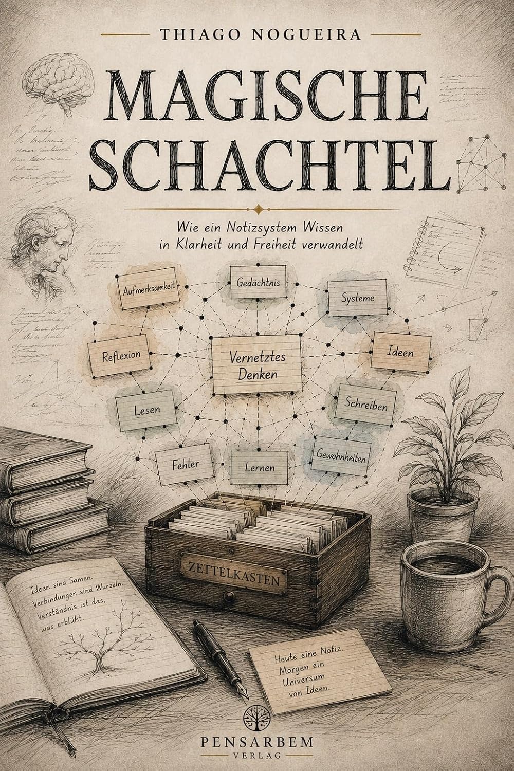 Capa da edição em Alemão: Magische Schachtel