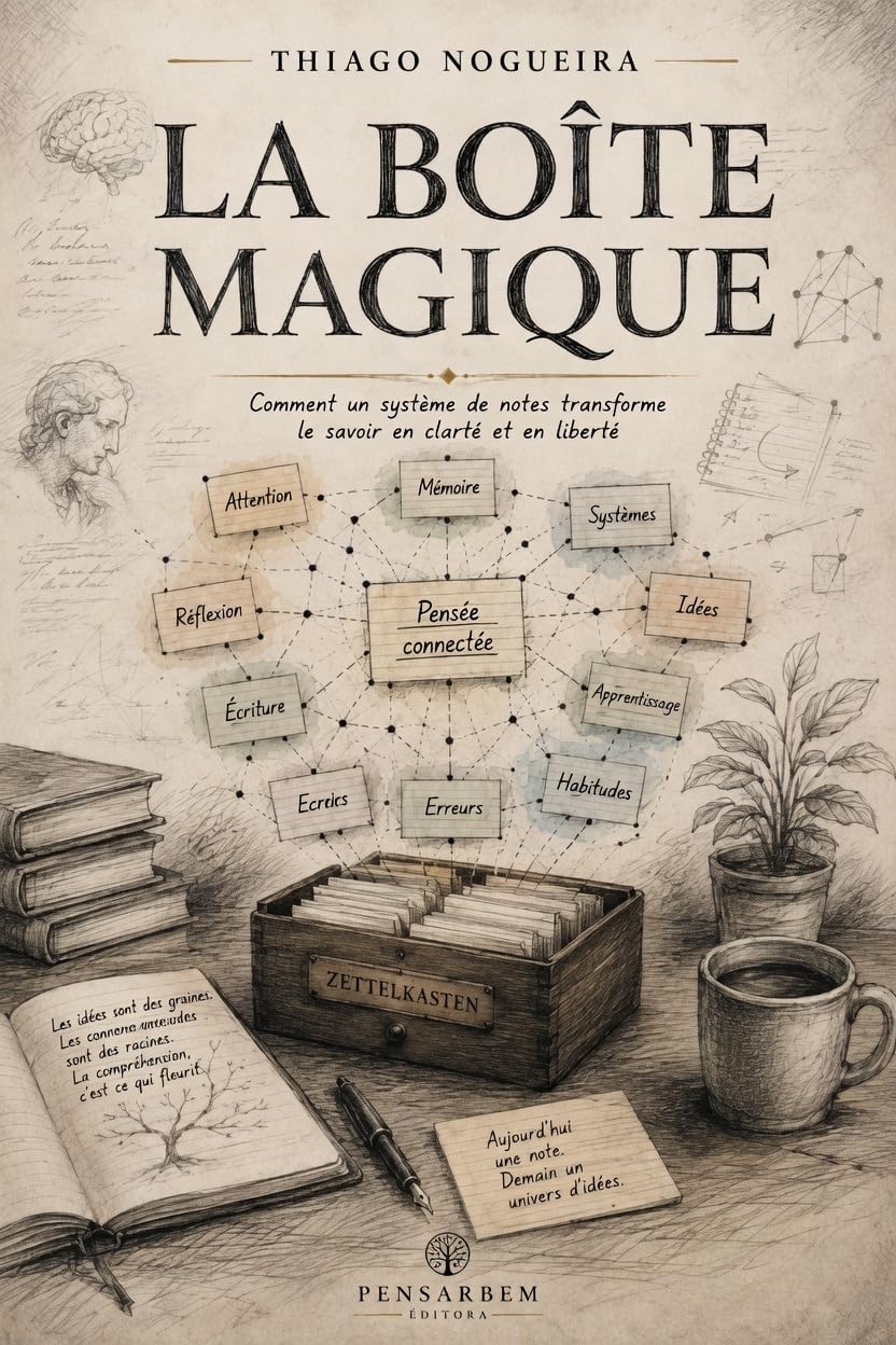 Capa da edição em Francês: La Boîte Magique