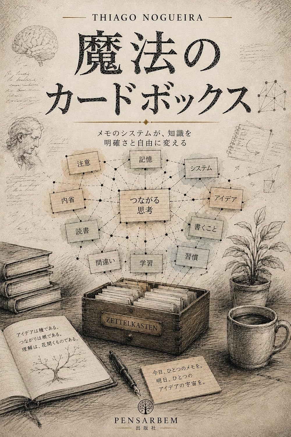 Capa da edição em Japonês: 魔法の箱