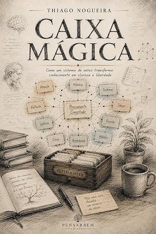 Capa da edição em Português: A Caixa Mágica